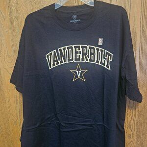 NEW - Top Of The World Vanderbilt Short Sleeved T-Shirt - Men's 2XL - $35 MSRP